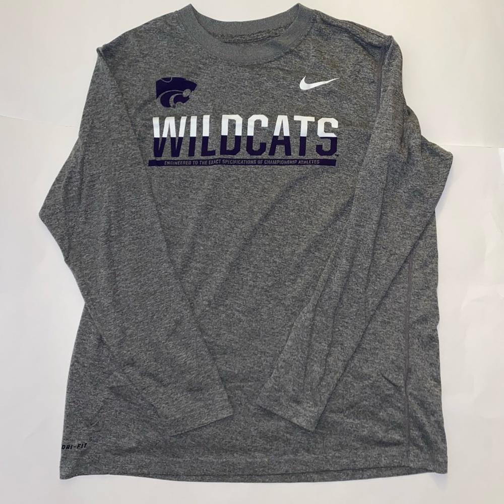 Nike Kansas State Wildcats Long Sleeve Top